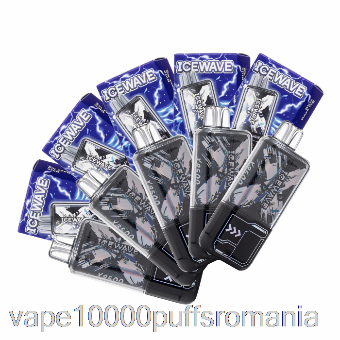 Vape Romania [10-pachet] Icewave X8500 De Unica Folosinta
